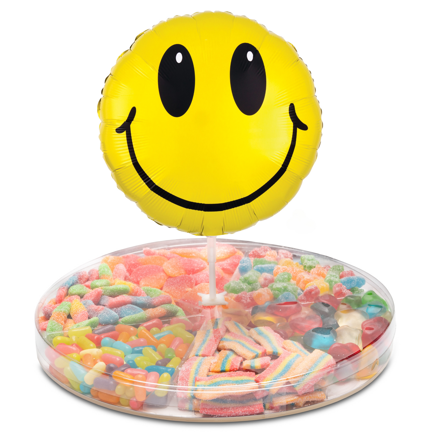 Large Platter with Smiley Face Balloon