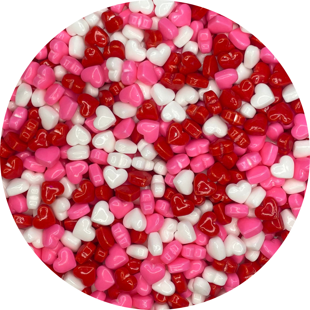 Pressed Sugar Hearts