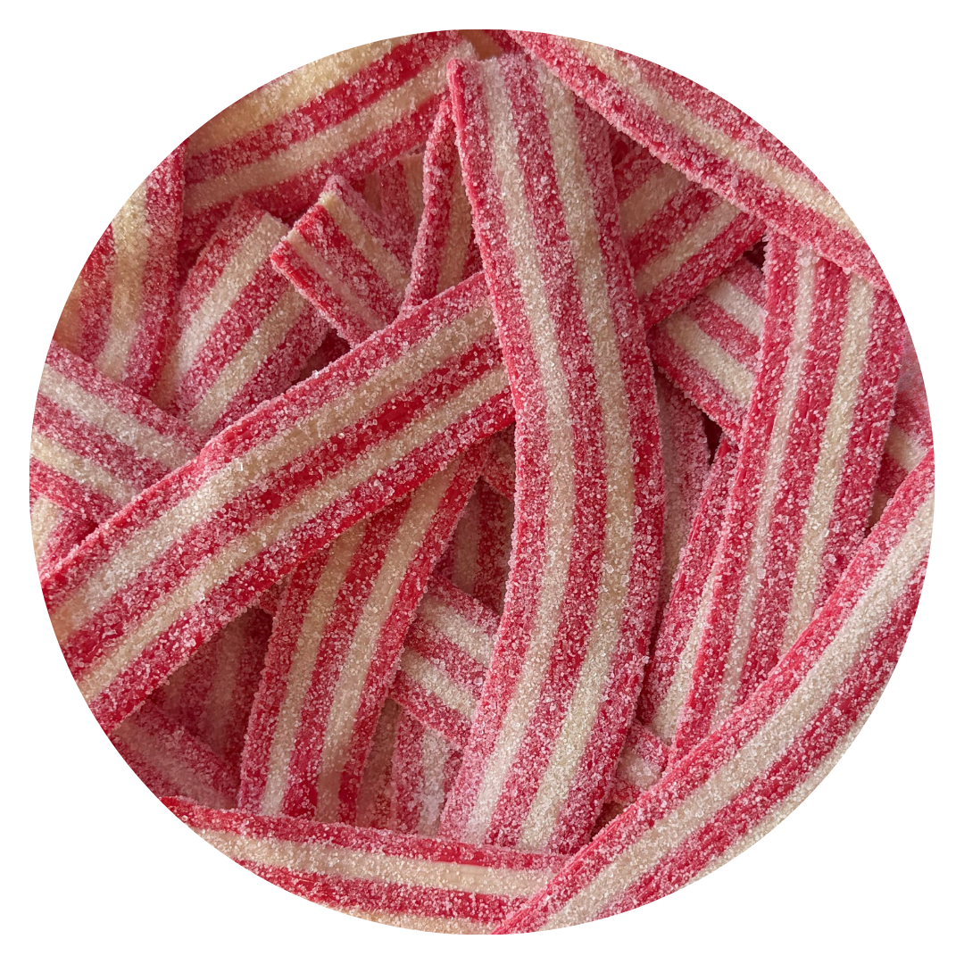 Sour Strawberry Cream Belts