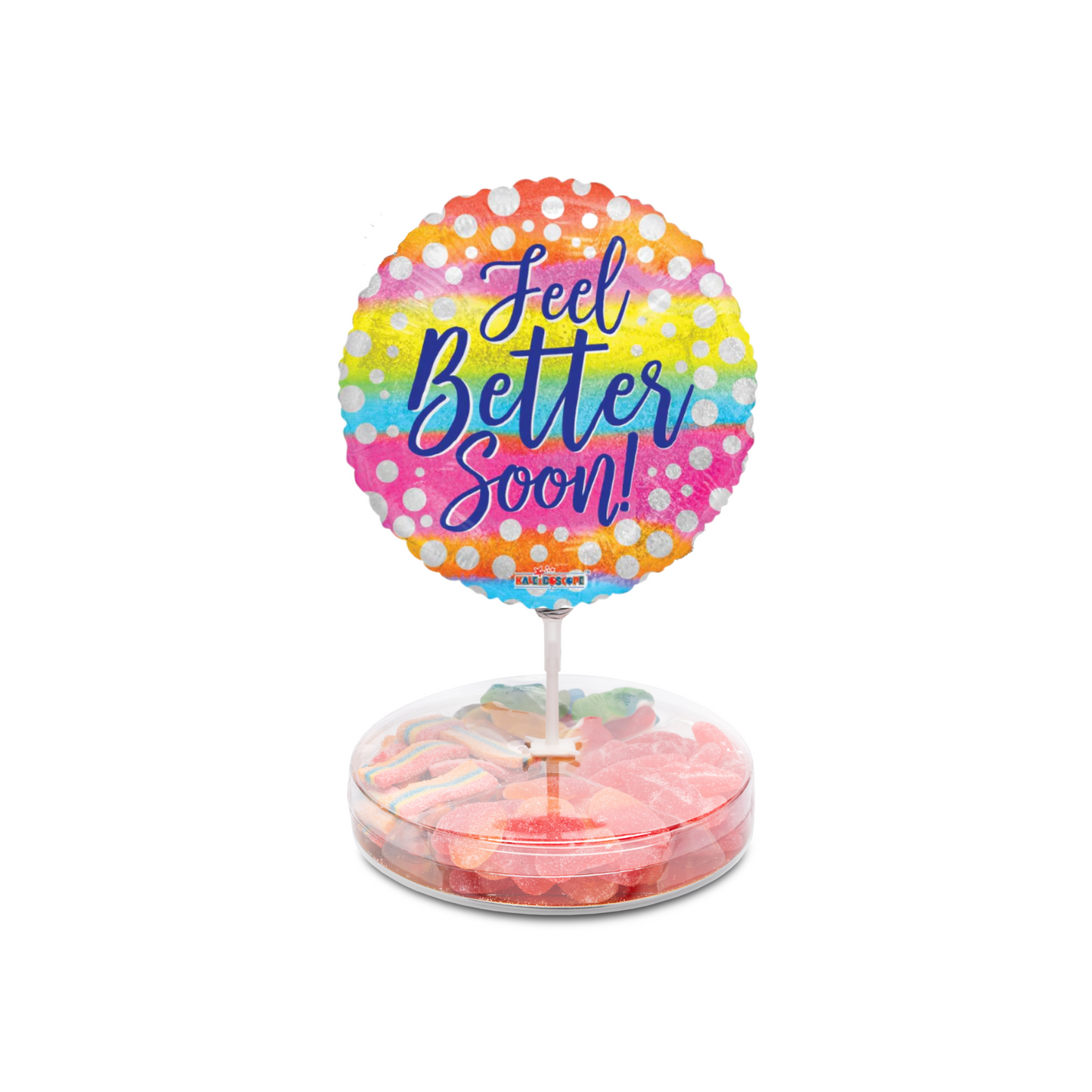 Small Platter with Get Well Balloon