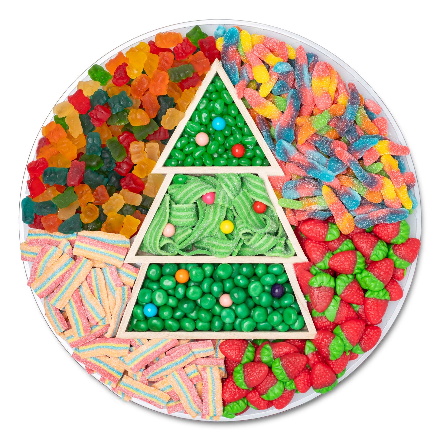 XL Christmas Candy Platter