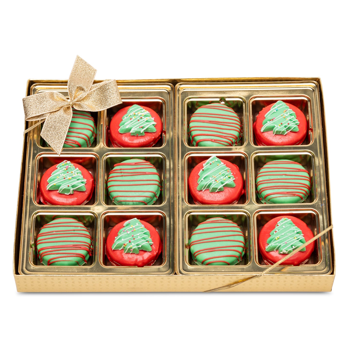 Christmas Cookie Gift Box, Assorted Sizes