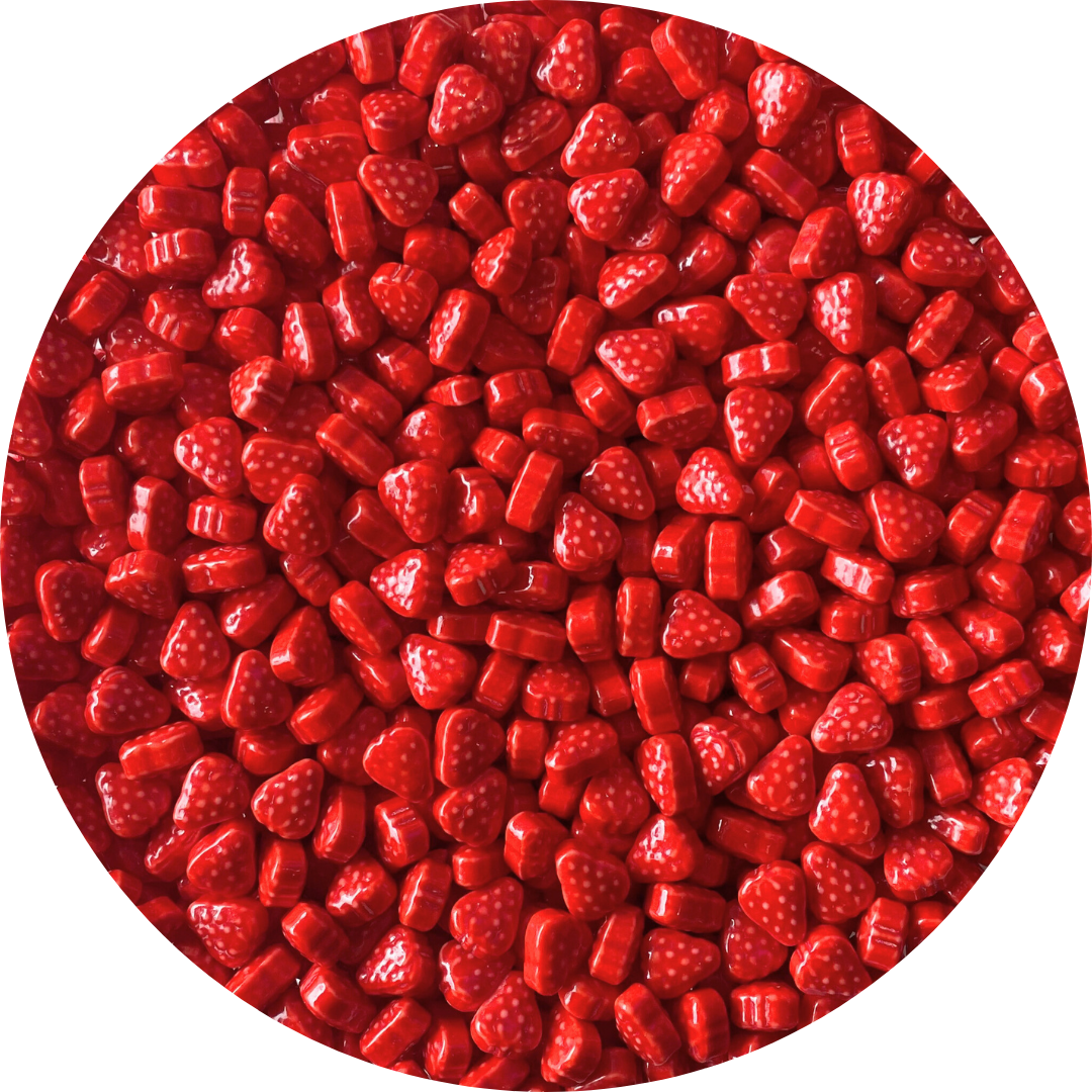 Pressed Sugar Strawberries