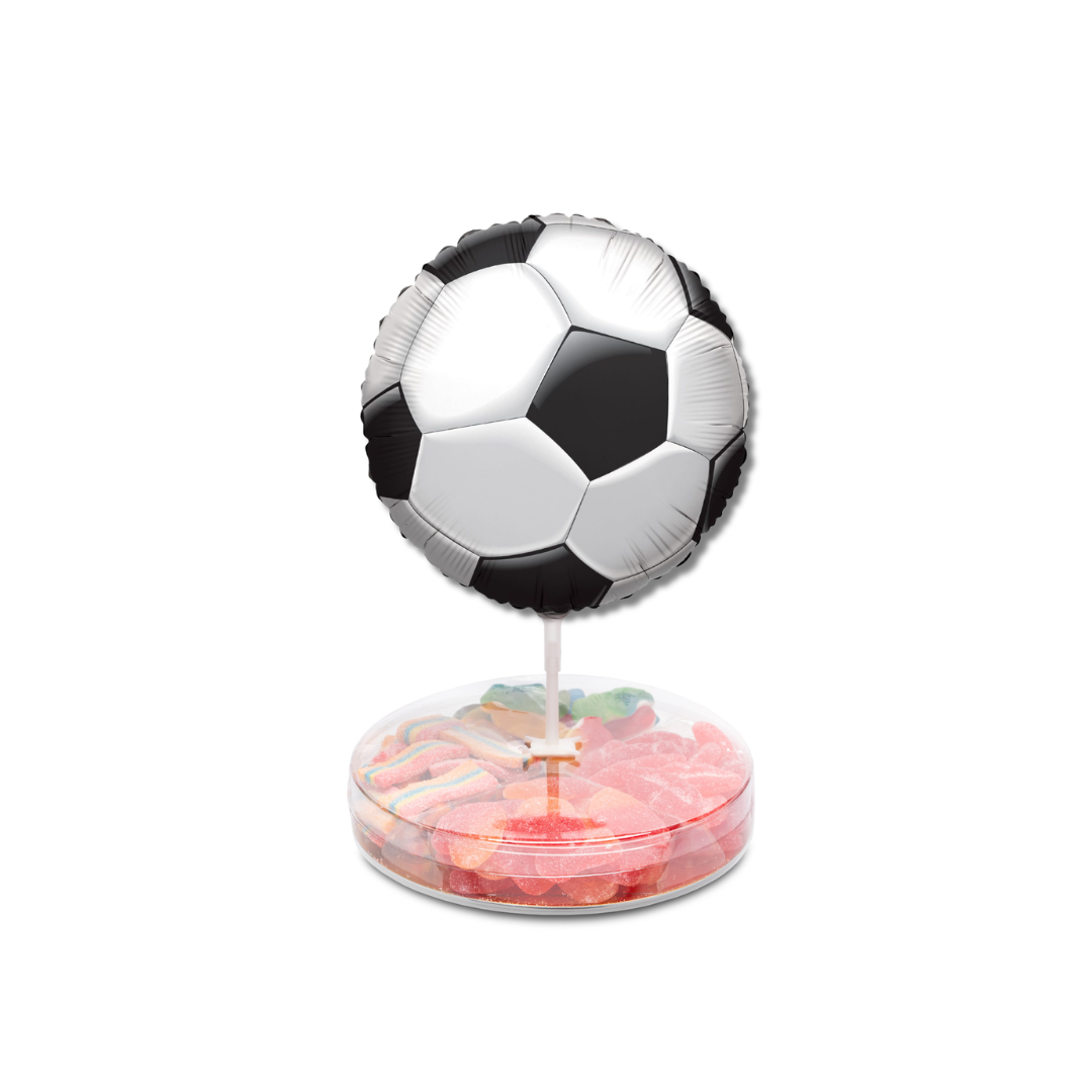 Small Platter with Soccer Ball Balloon