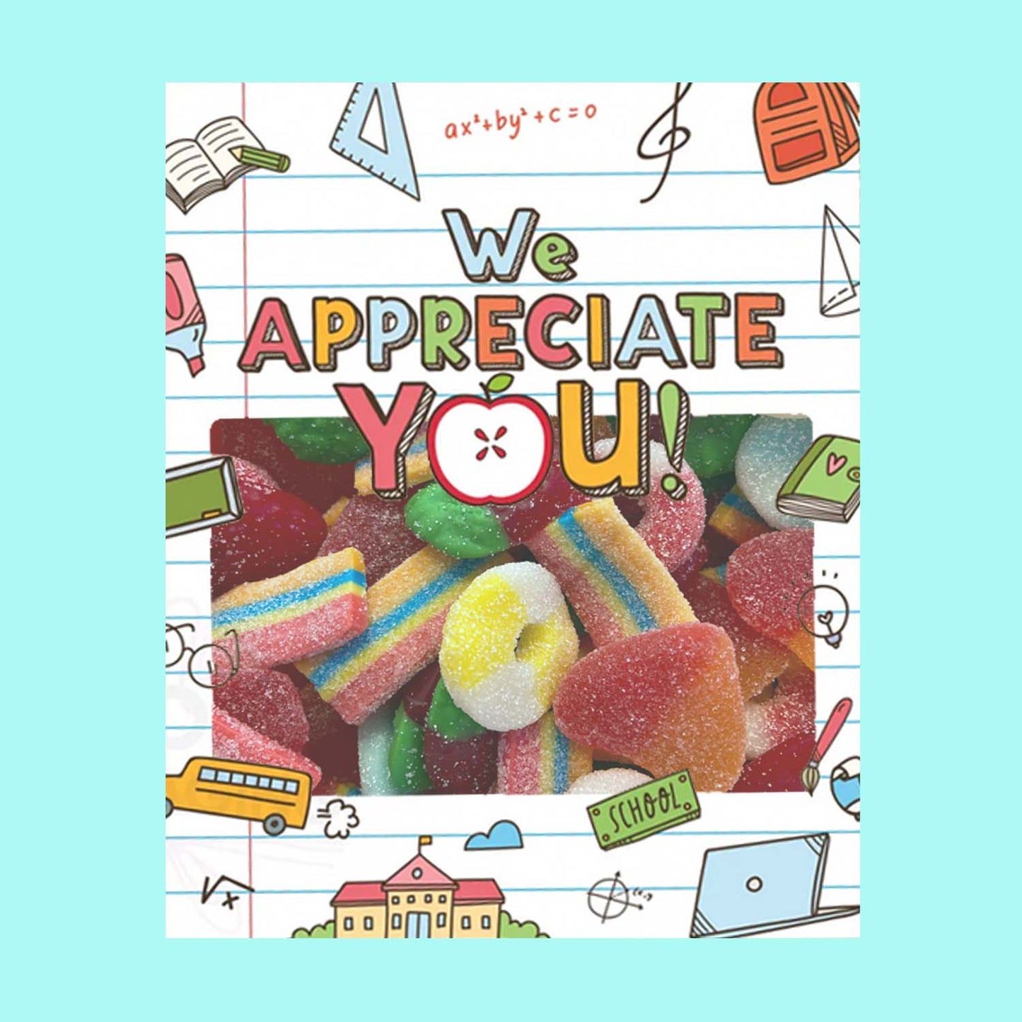 Mixed Bulk Candy Bag, Teacher Appreciation