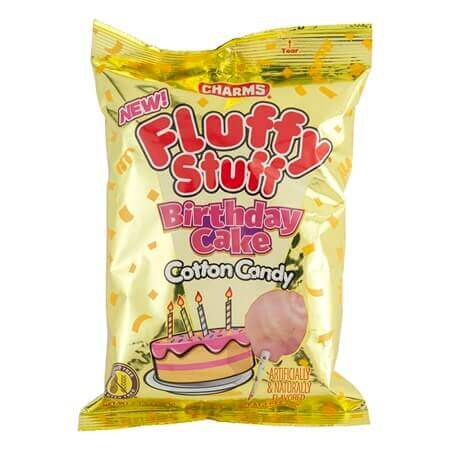 Birthday Cake Cotton Candy