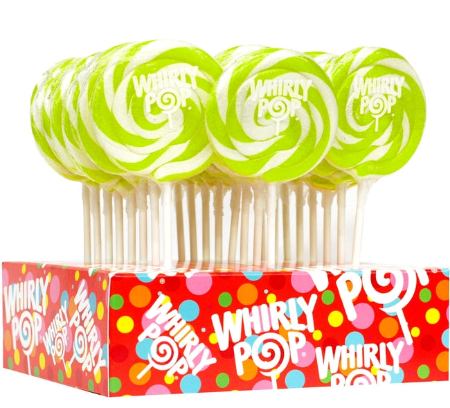 Bright Green Whirly Pop, 1.5 oz (3 inch)