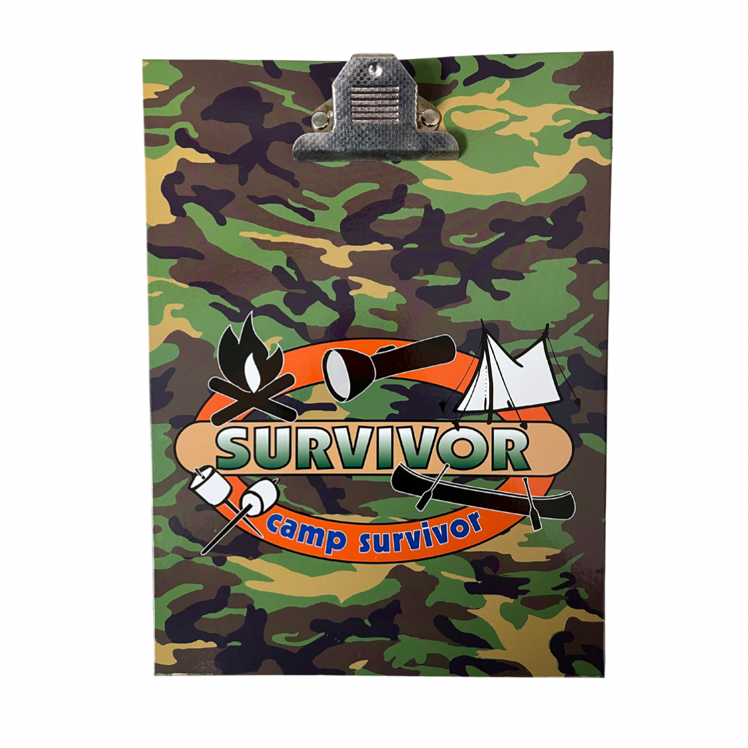 Camp Candy Clipboard, Camo