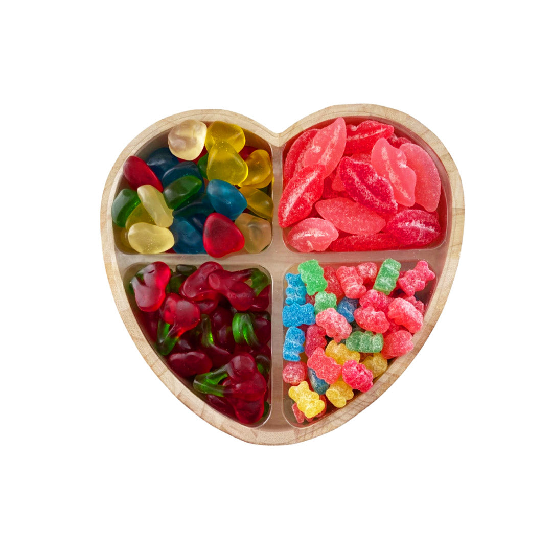 Wooden Heart Platter, Small