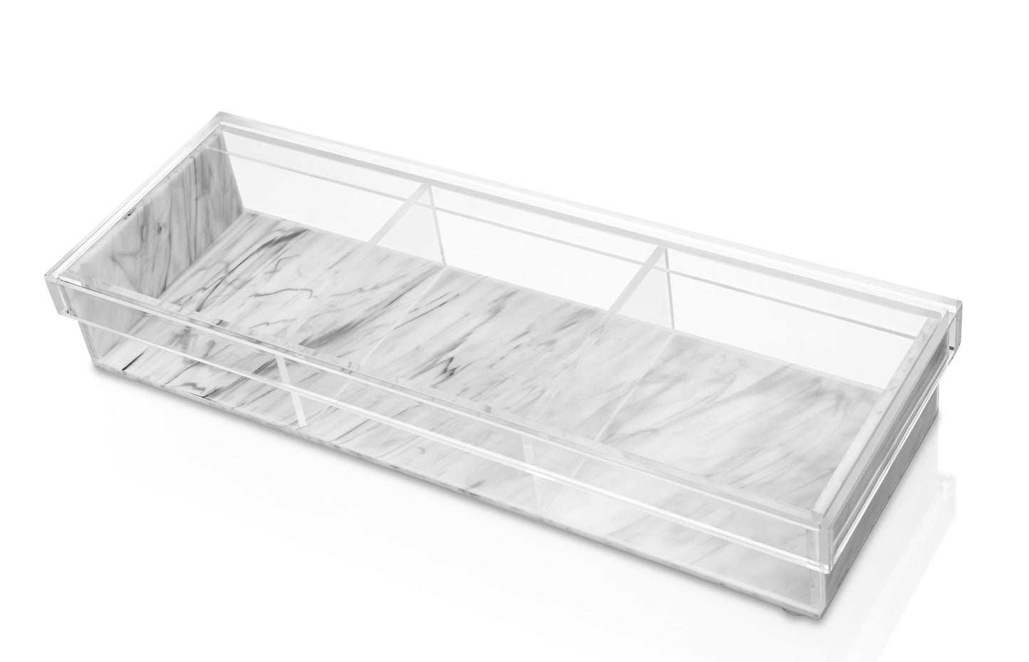 Lucite 3 Section