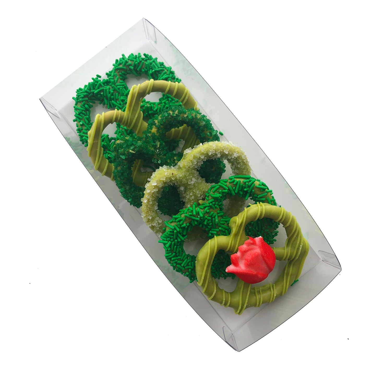 Pretzel Box with Tulip, Assorted Sizes PICKUP ONLY