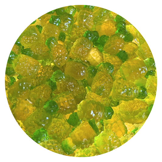 3D Pineapple Gummies, 375 Grams