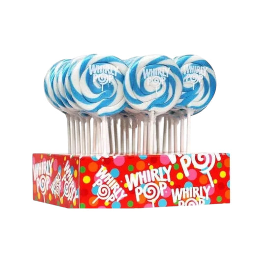 Light Blue Whirly Pop Lollipop, 1.5 oz (3 inch)