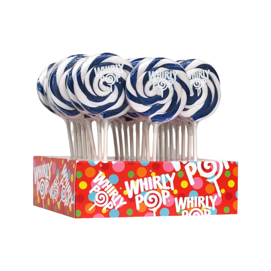 Blue Whirly Pop Lollipop, 1.5 oz (3 inch)