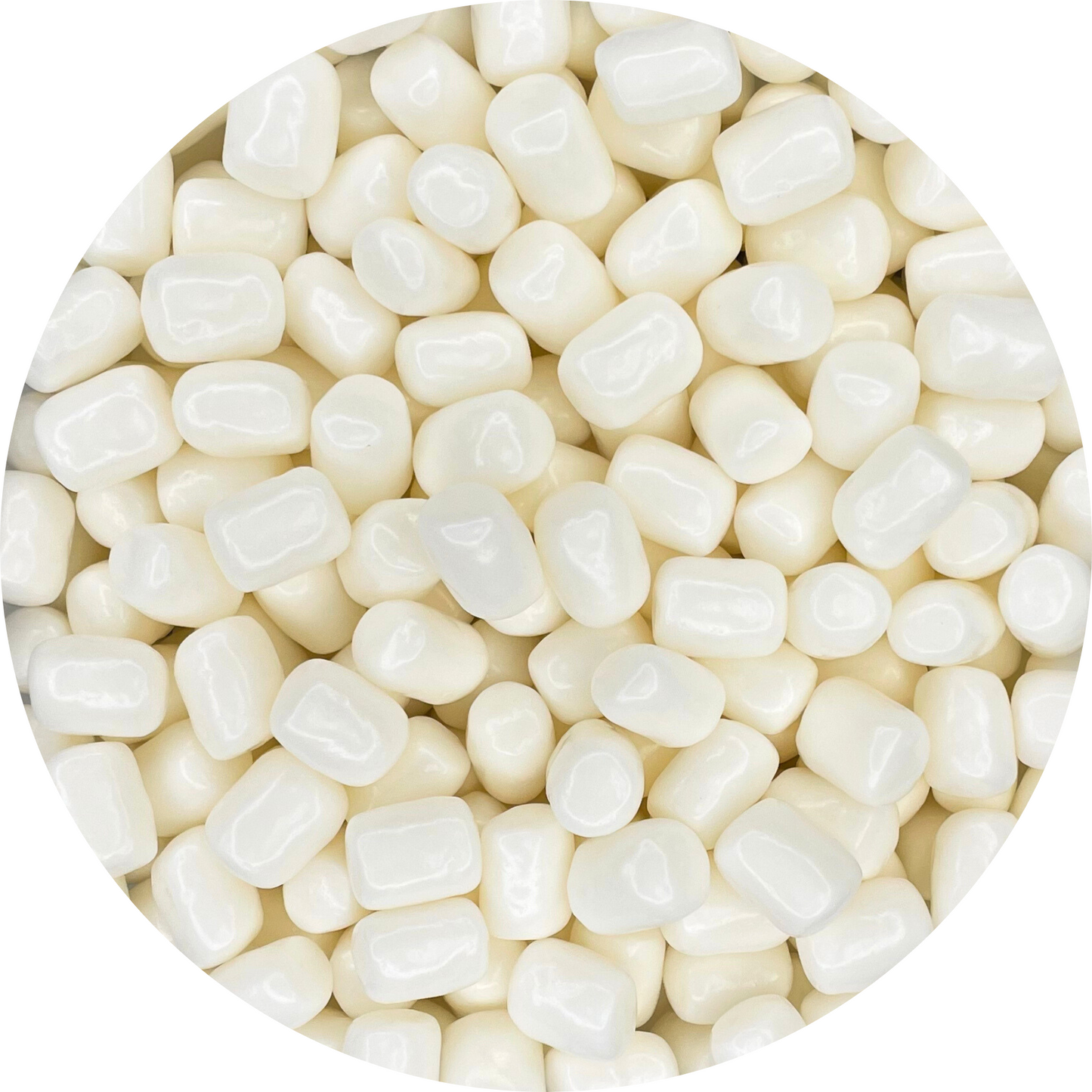 Candy Coated Marshmallow, White Strawberry 300 g