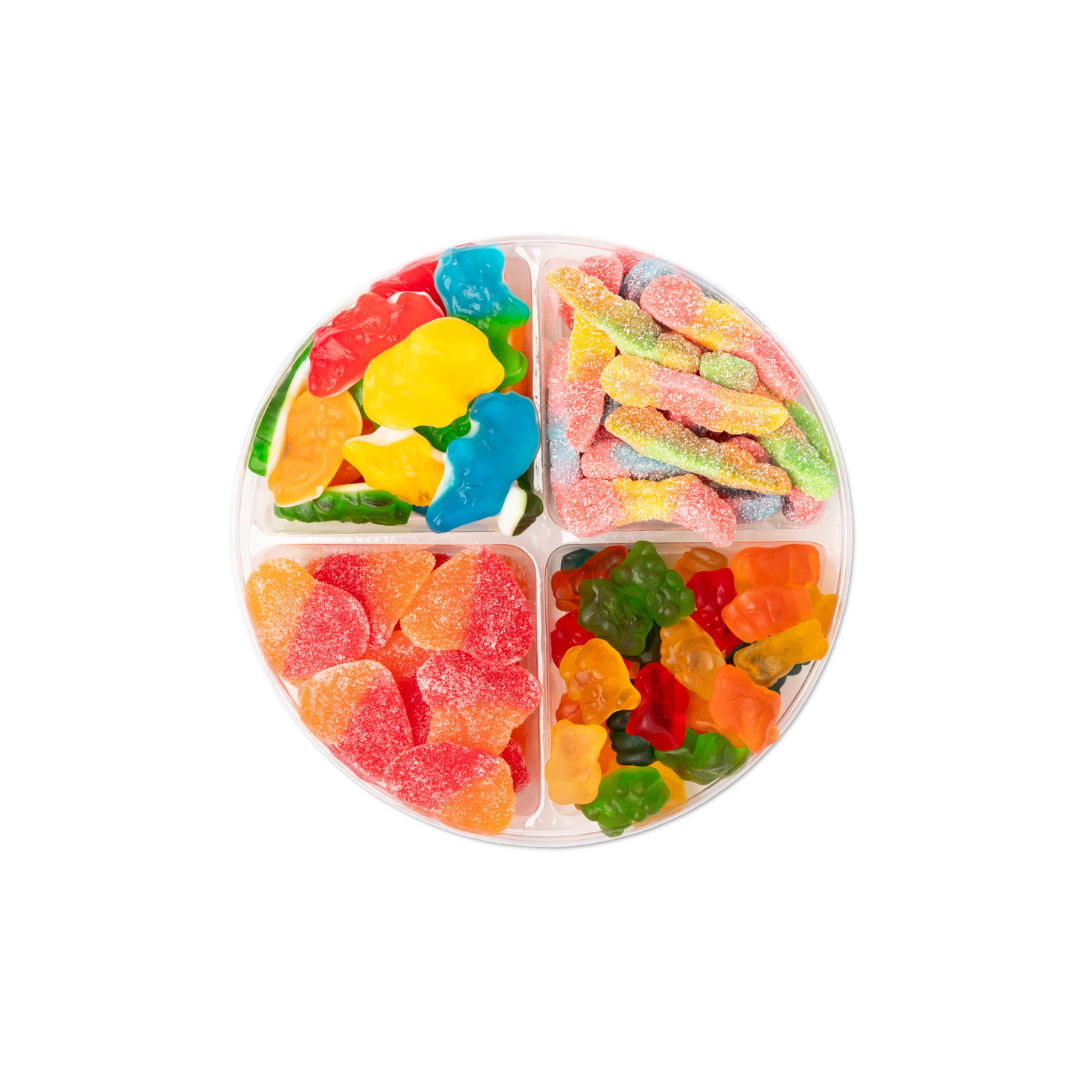 Small Candy Platter, 4 Section