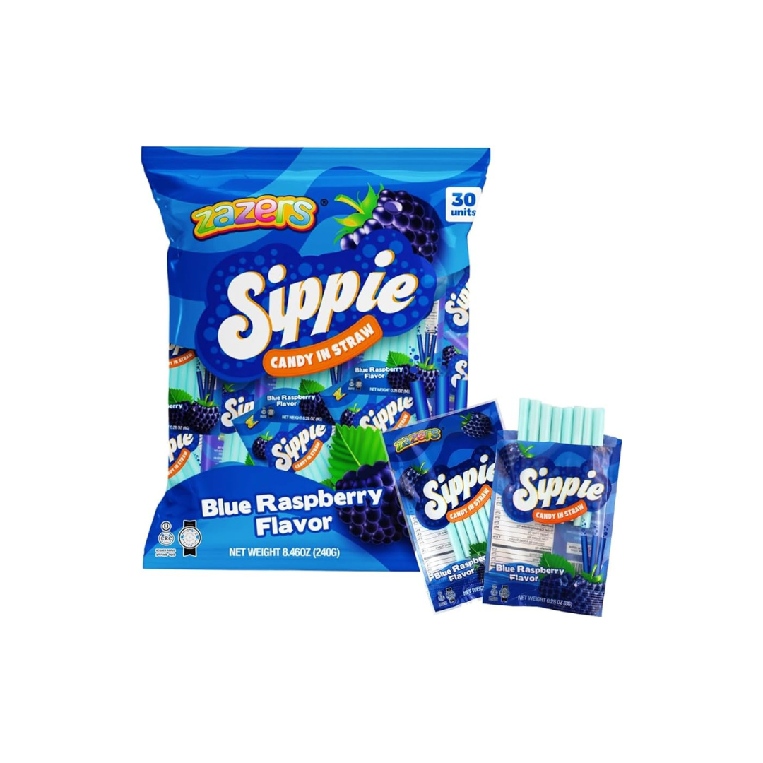 Sippies, Blue Raspberry
