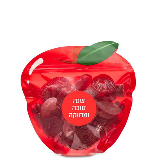 Apple Shaped Bulk Bag, Red Candy (1 lb.)