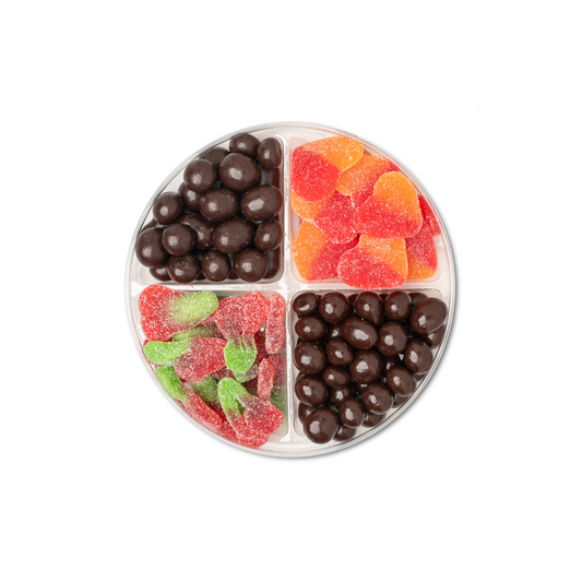 Chocolate and Candy Platter, 4 Section