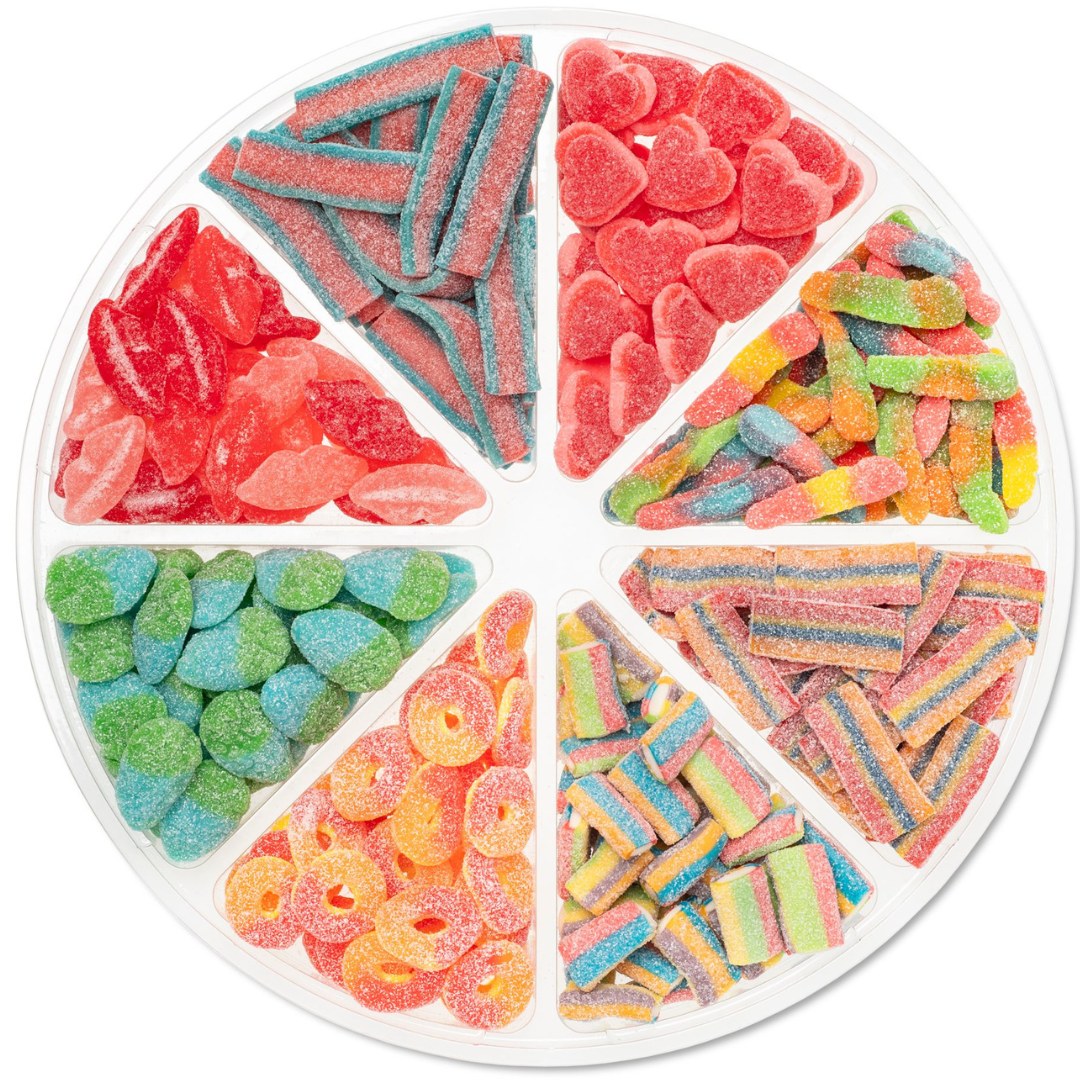 XL Candy Platter (8 Sections)