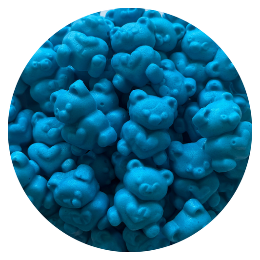 Foam Bear Mellows Blue Raspberry, 300 grams