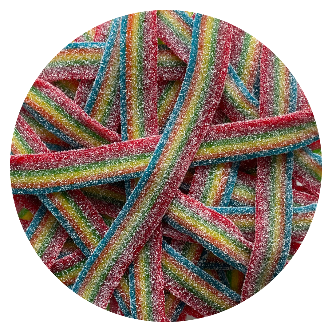 Extra Sour Rainbow Belts