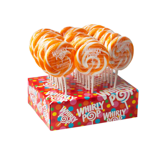 Tangerine Whirly Pop, 1.5 oz (3 inch)