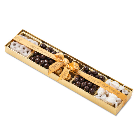 5 Section Purim Tray, Chocolate