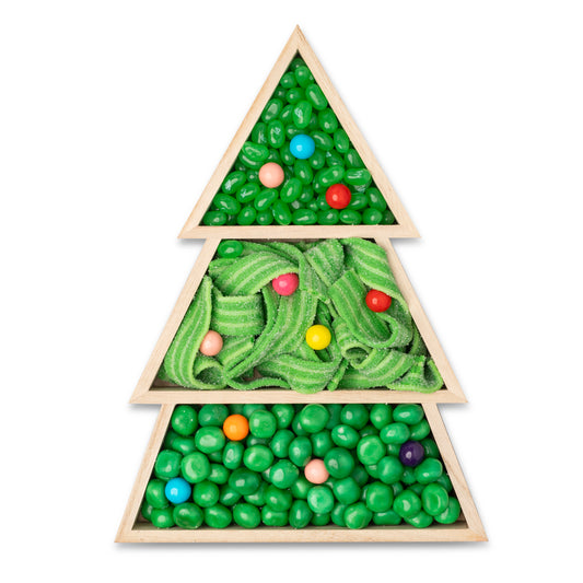 Christmas Tree Candy Platter