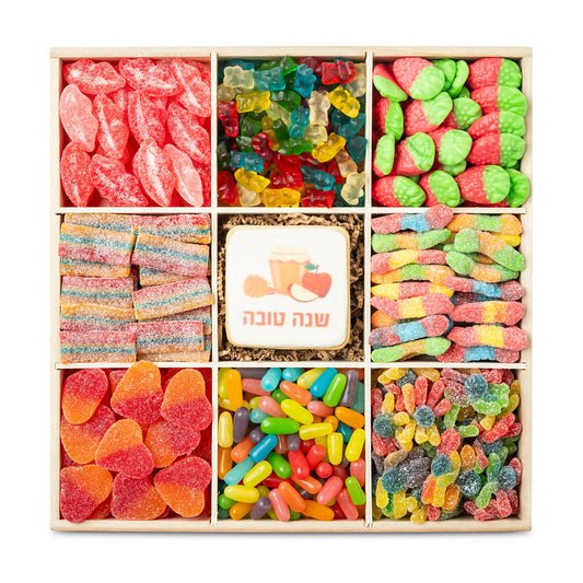 Large Wooden Candy Tray with RH Cookie