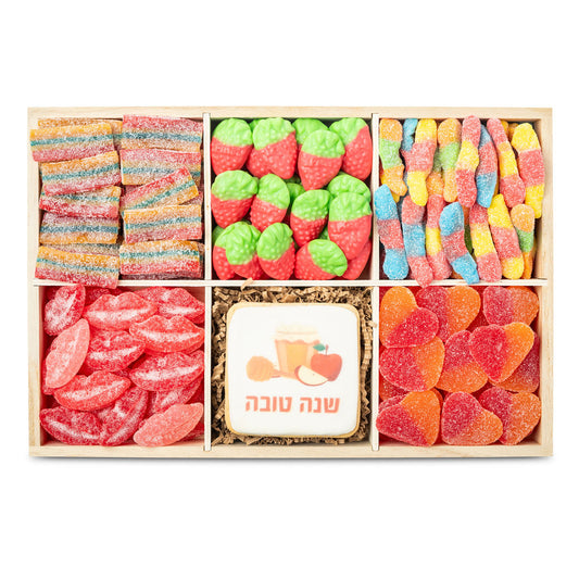 Medium Wooden Candy Tray with RH cookie