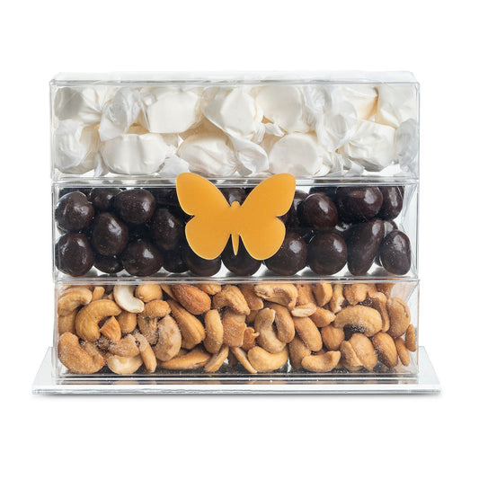 Butterfly Napkin Holder, Candy, Chocolate and Nuts