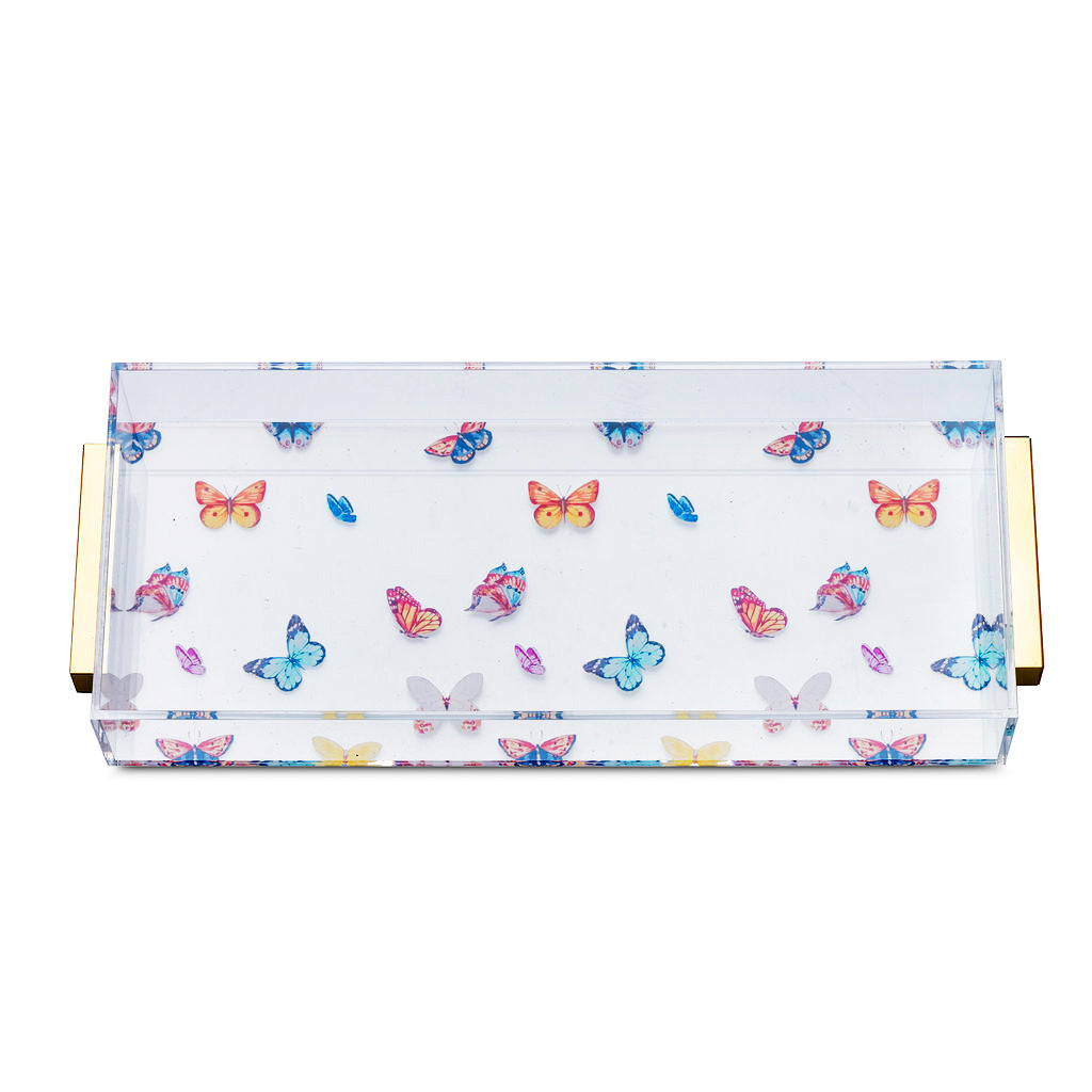 Acrylic Butterfly Tray