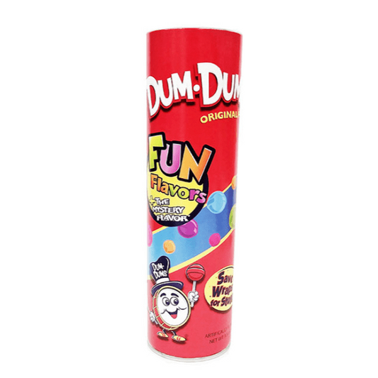 Dum Dum Lollipops, 9" Tube