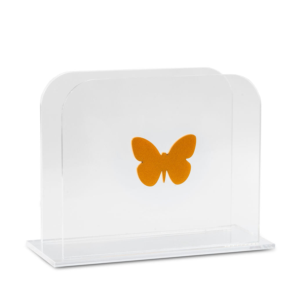 Butterfly Acrylic Napkin Holder, Colourful Candy