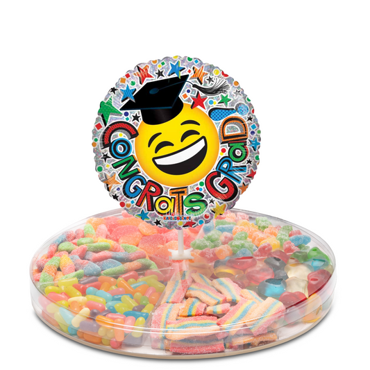 XL Platter with Graduation Balloon