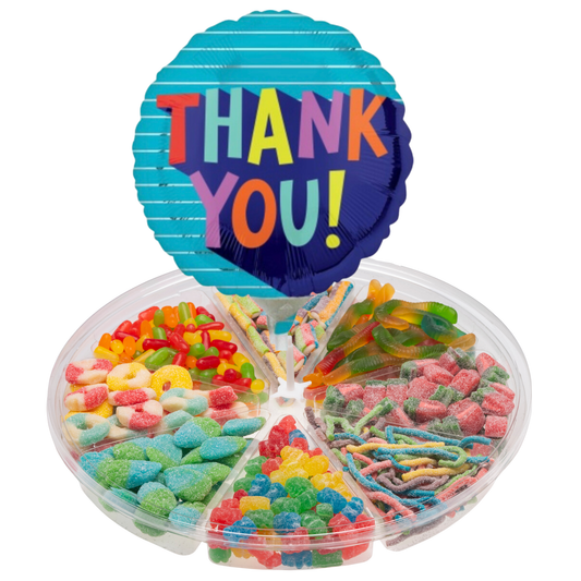 XL Platter with Thank You Balloon