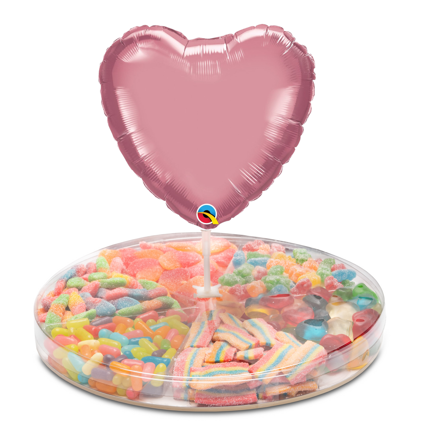 Large Platter with Heart Shape Balloon