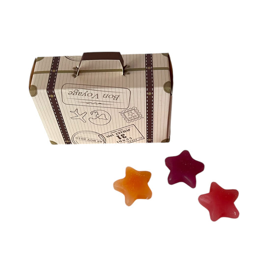 Small Suitcase Box Filled with Star Candy