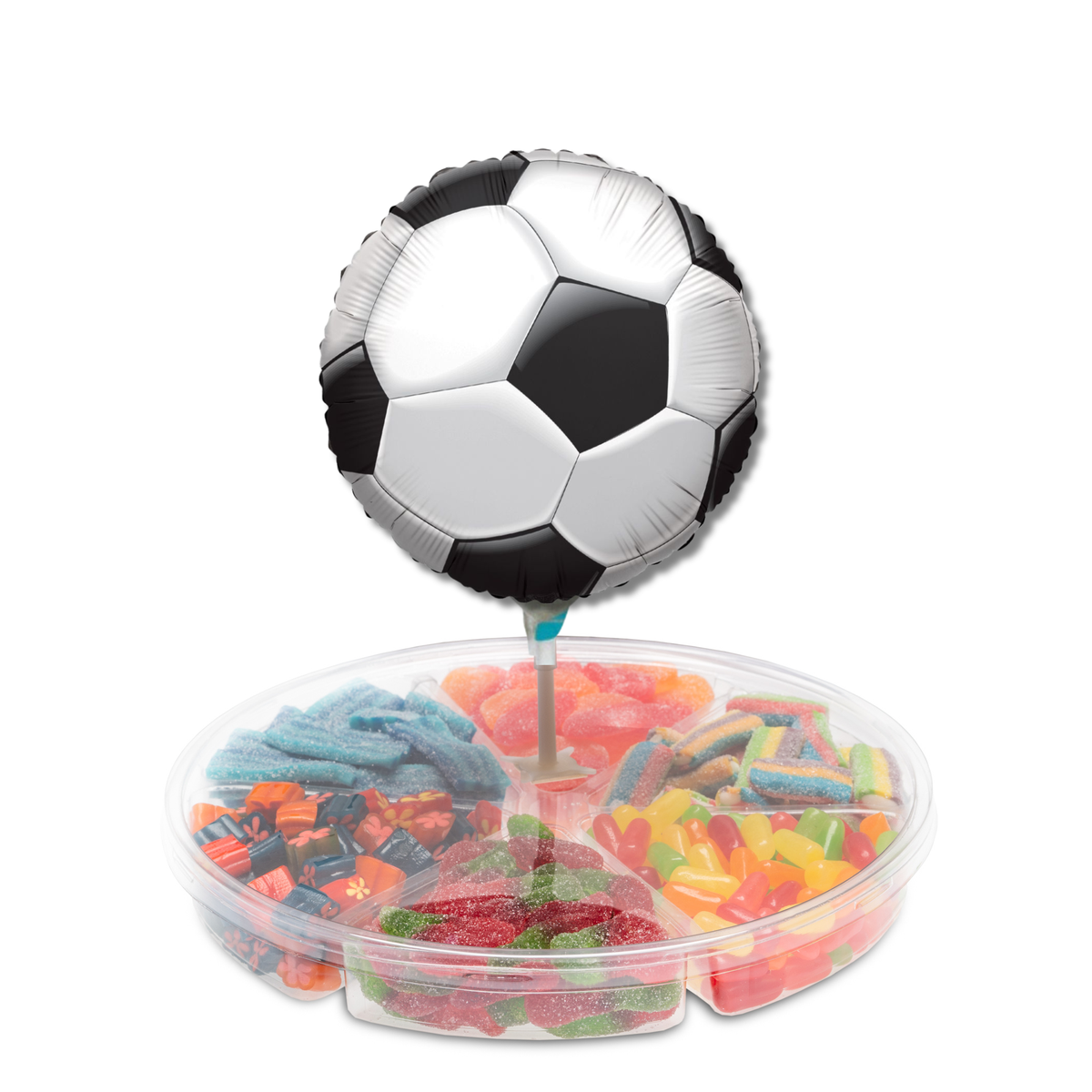 Medium Platter with Soccer Ball Balloon
