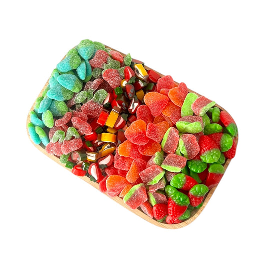 Rectangle Board, Fruit Candy