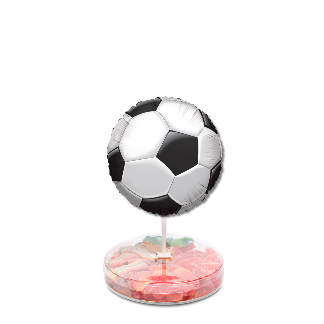 Small Platter with Soccer Ball Balloon