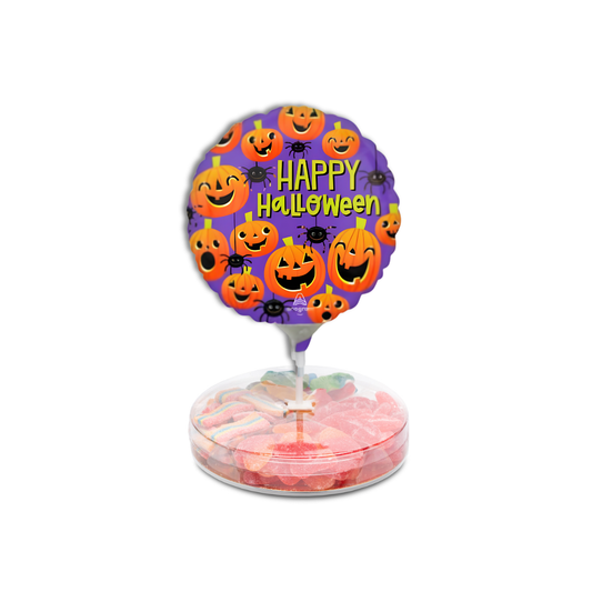 Small Platter with Halloween Balloon