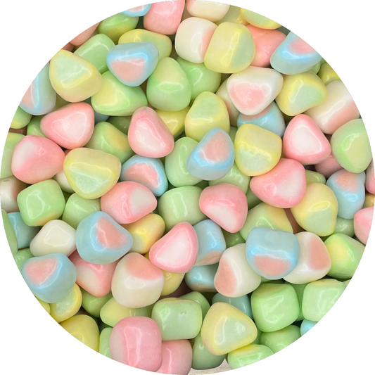 Candy Coated Marshmallow Hearts, 300g