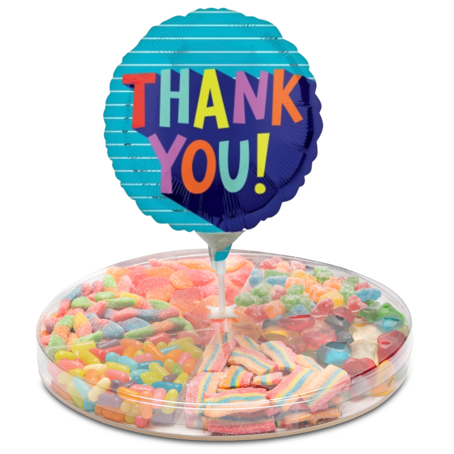 Large Platter with Thank You Balloon