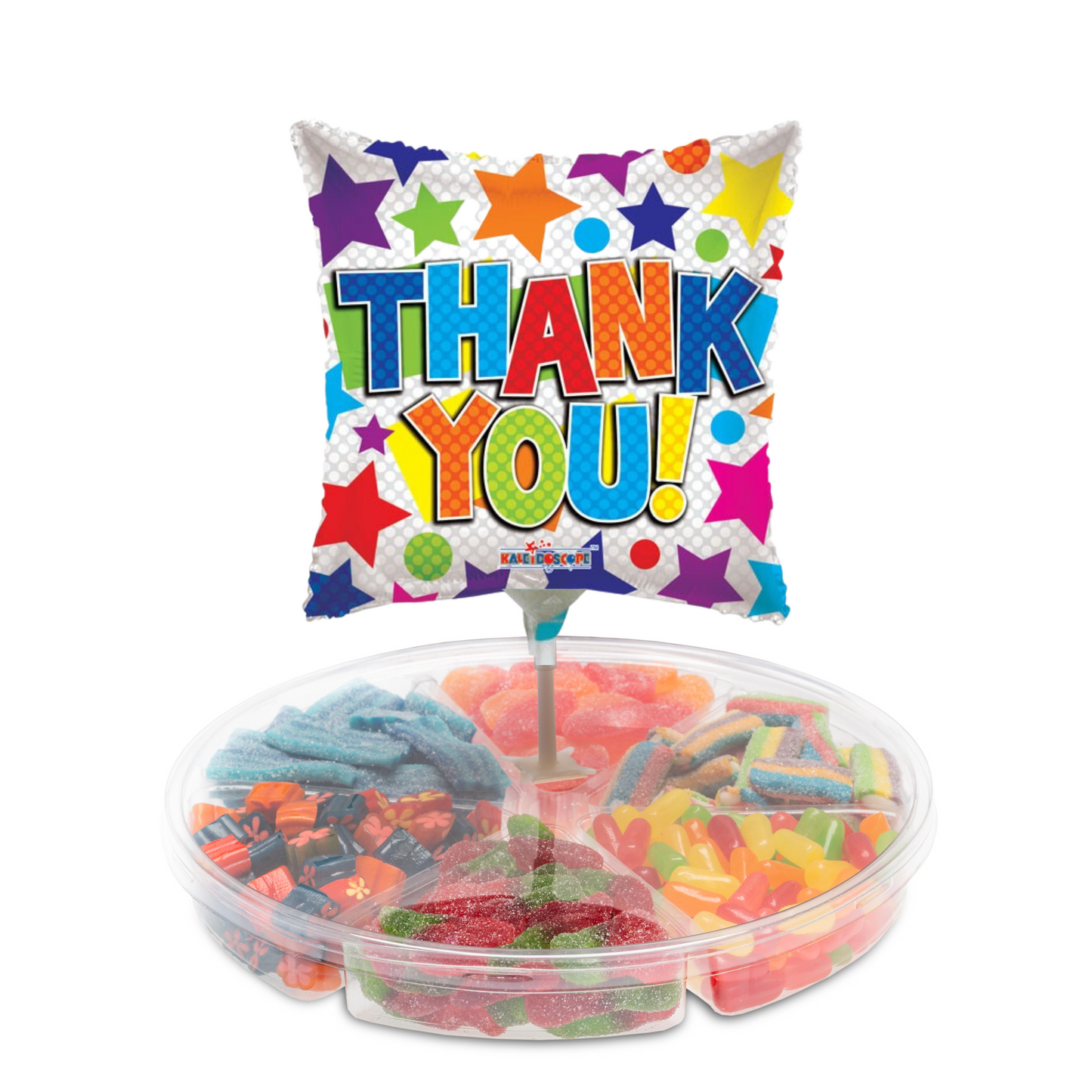 Medium Platter with Thank You Balloon