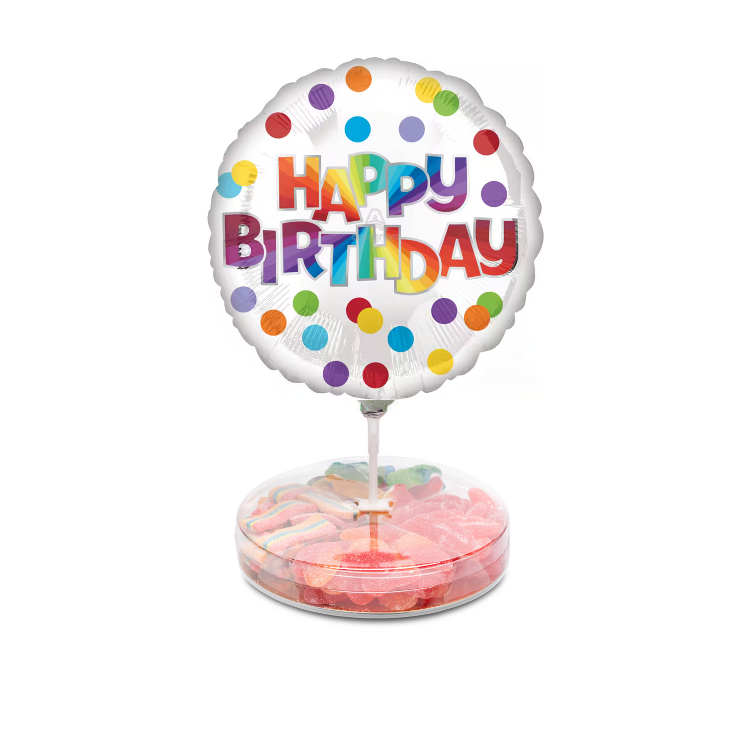Small Platter with Happy Birthday Balloon