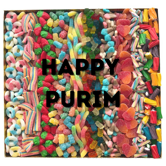 Happy Purim Mega Candy Platter