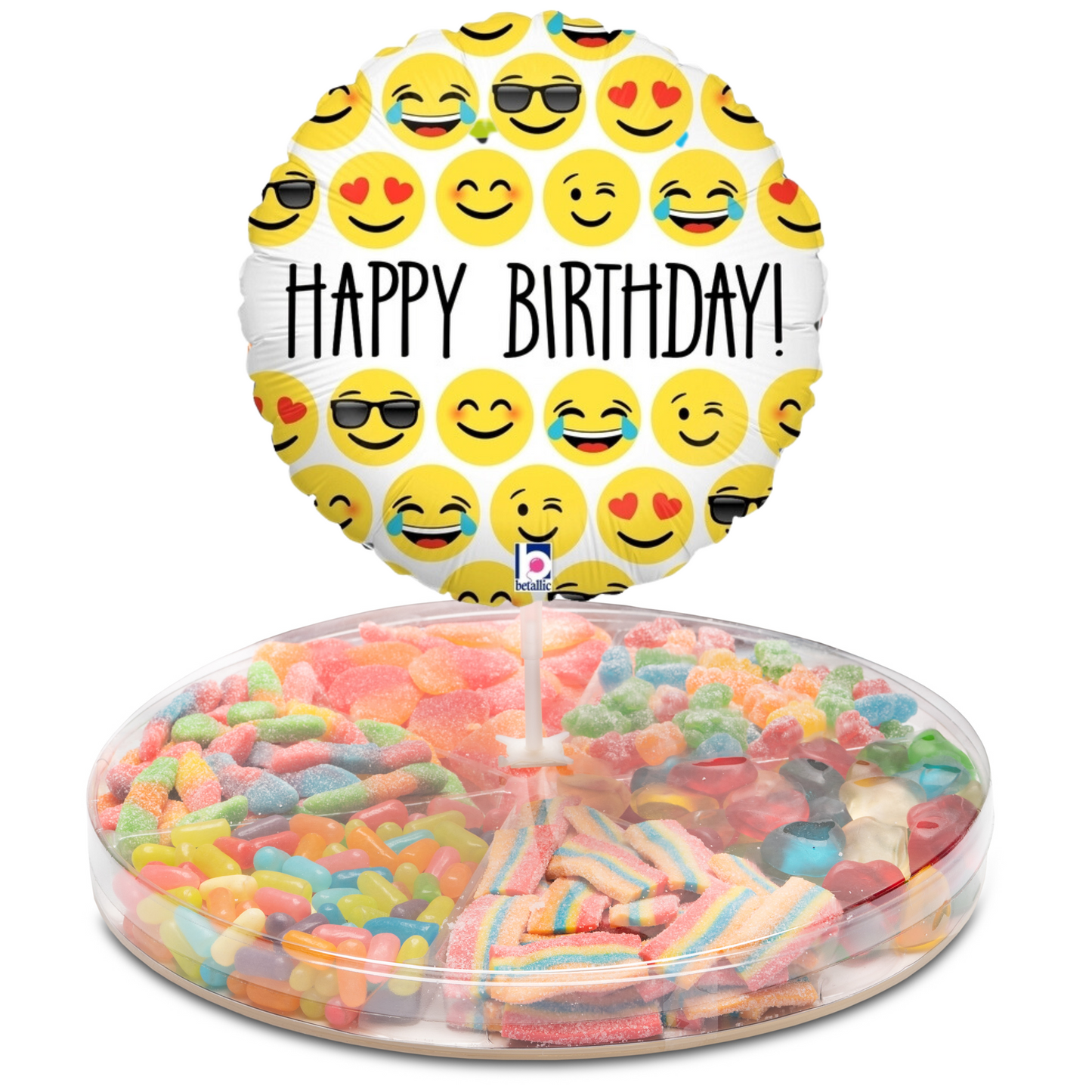 Large Platter with Happy Birthday Balloon