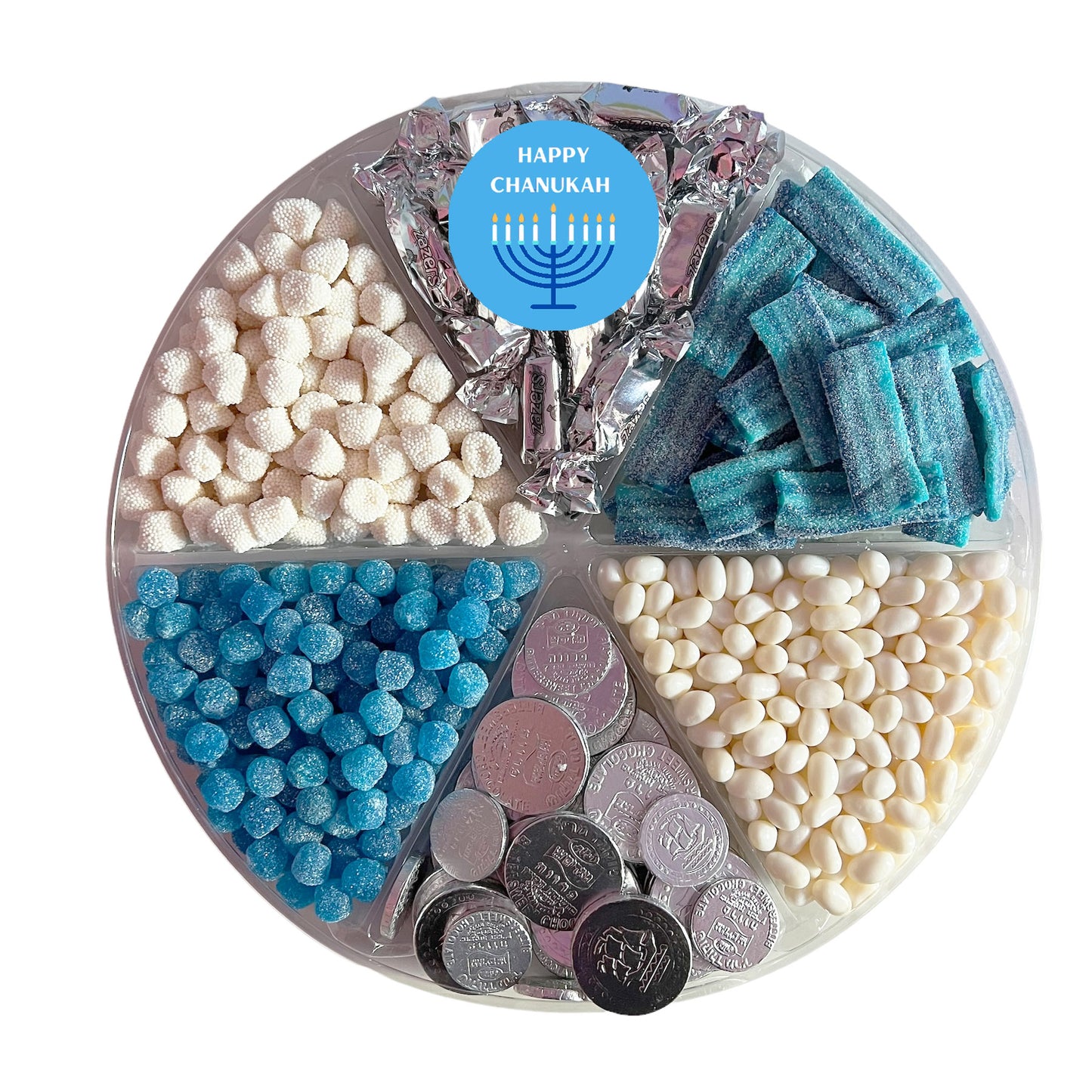 Sectional Chanukah Platter, Assorted Sizes
